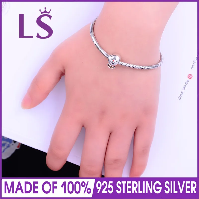 LS Новый женский подарок на Пасху Bijoux En Argent 925 король перчаток Шарм подходят змея