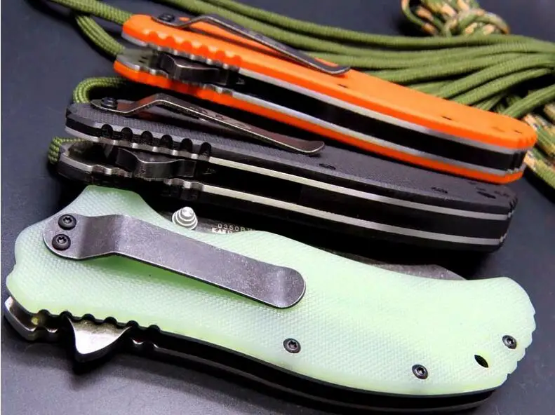 ZT ноль толерантности 0350 ZT0350 G10 Ручка Флиппер складной походный охотничий