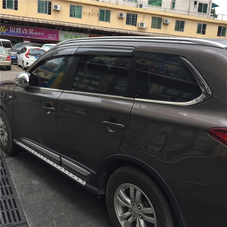 Пластиковый оконный козырек для Outlander вентиляционные оттенки защита от солнца и