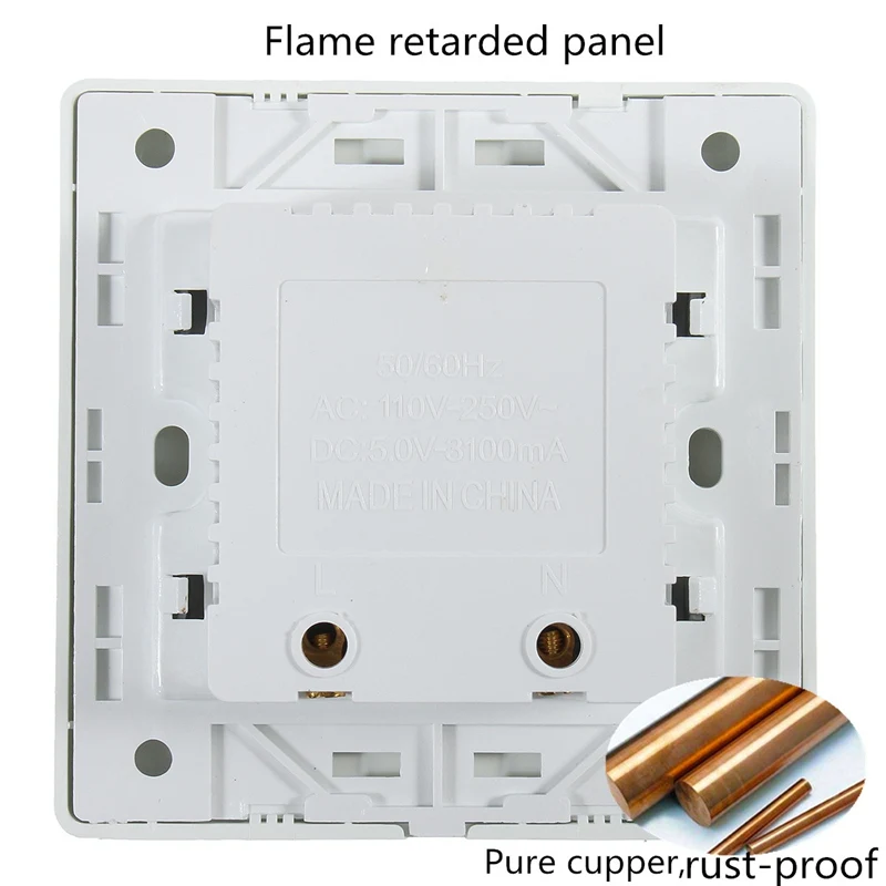 Настенное зарядное устройство с 4 USB портами 5 В 3 1 А|electric wall charger dock|usb switchplug adapter |