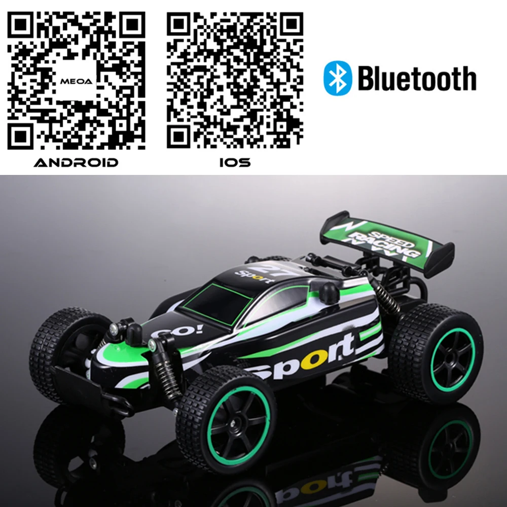 Finger Rock Дистанционное управление автомобиль Bluetooth подключение Радиоуправляемый автомобиль, игрушки Дети Электрический Радиоуправление Шокирующая защита внедорожный автомобиль игрушка