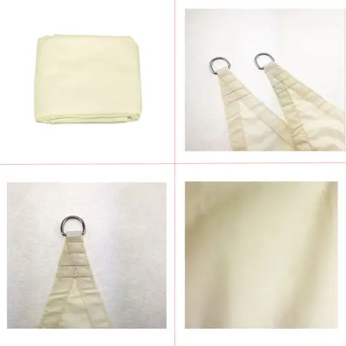 Треугольник 3x3x3 м водонепроницаемый солнцезащитный навес Защита от солнца открытый навес сад патио бассейн навес парус тент Кемпинг палатка