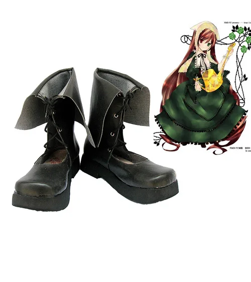 Бесплатная доставка дешевая обувь Suiseiseki на заказ из Rozen Maiden аниме косплей