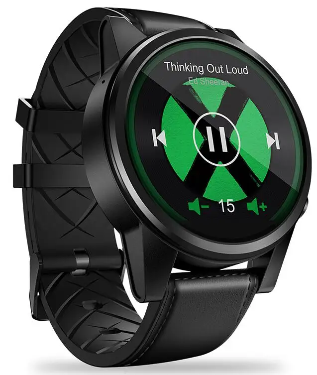 Лучшие продажи Thor 4 Dual 4G gps wifi 1 Гб+ 16 Гб 5MP двойная HD камера часы для мужчин женщин сердечного ритма Новые смарт часы лучшие рождественские подарки - Цвет: Black