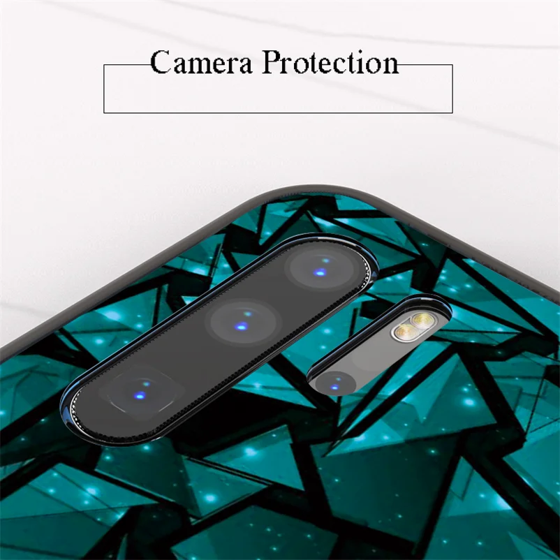 Чехол для Huawei P Smart 2021 Y6 Y9 2019 P20 P30 P40 Lite E Mate Honor 10 20 Pro 8A 8X 9A 9C Nova 5t из закаленного стекла