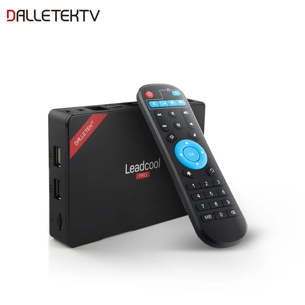 Leadcool Pro Android 8 1 ТВ приставка 2 + 16G/1 8G RK3229 четырехъядерный поддержка 4K H.265 декодер 4 GHz