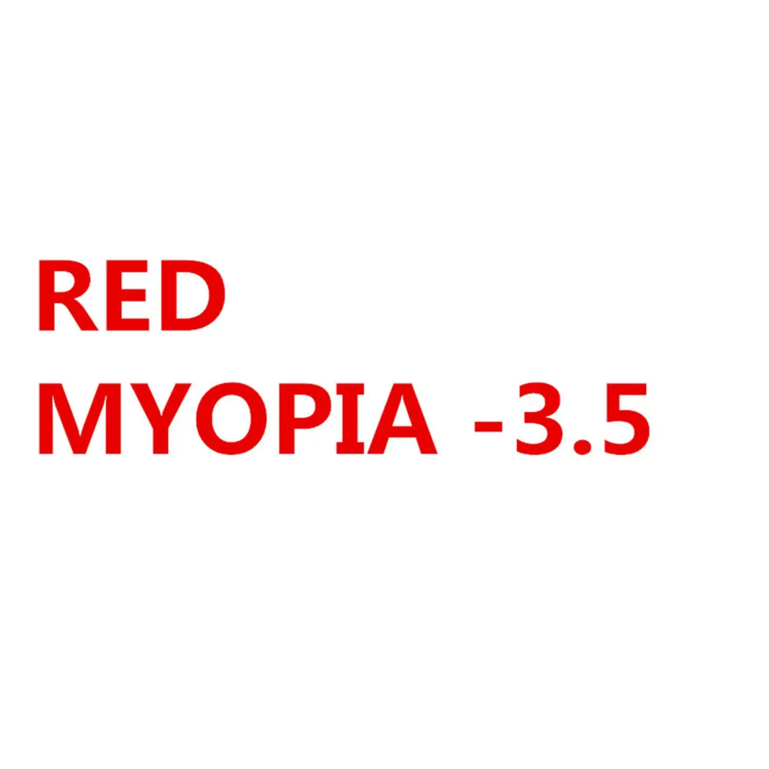 Red Myopia 350 Оптические силиконовые очки для близорукости по рецепту, Профессиональная Большая оправа, очки для плавания, профессиональные диоптрийные очки для плавания в бассейне - Цвет: Red Myopia 350