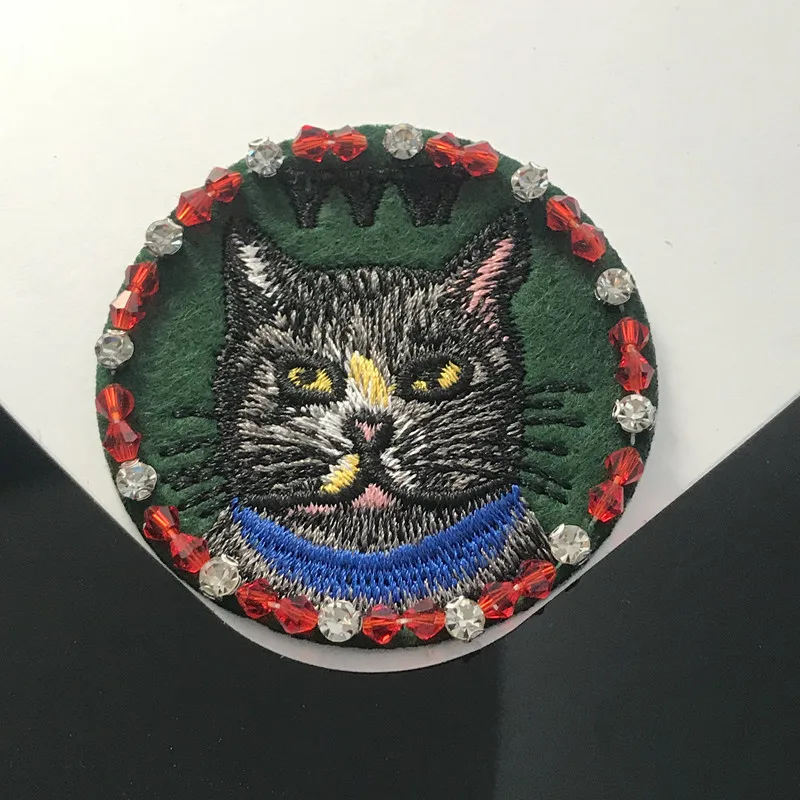 Руководство ногтей кристалл кошка собака патч DIY декоративная аппликация