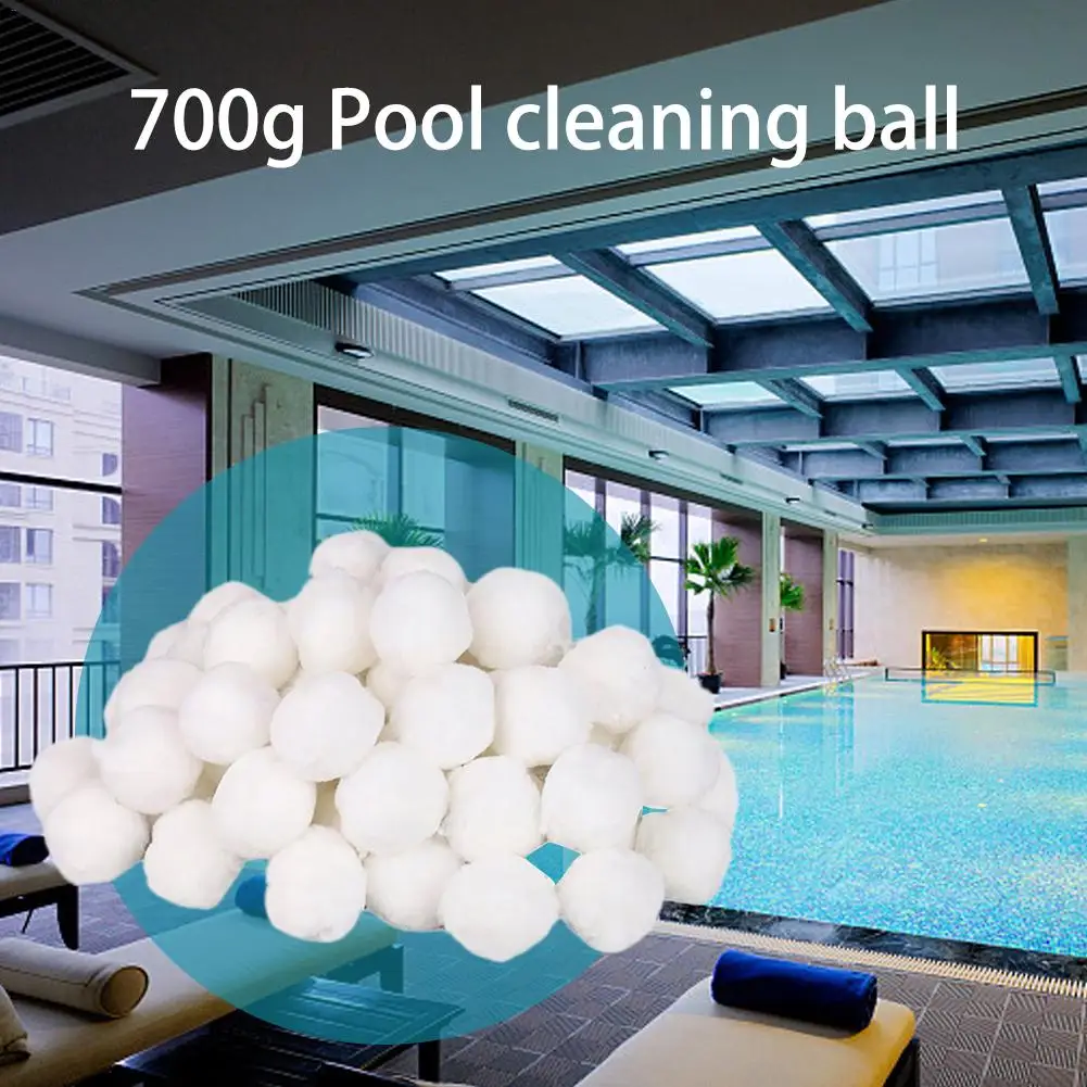 

700g Swimming Pool Cleaning Balls Equipment Special Fine Fiber Ball Filter Light High Strength Durable Swimming Pool Cleaning