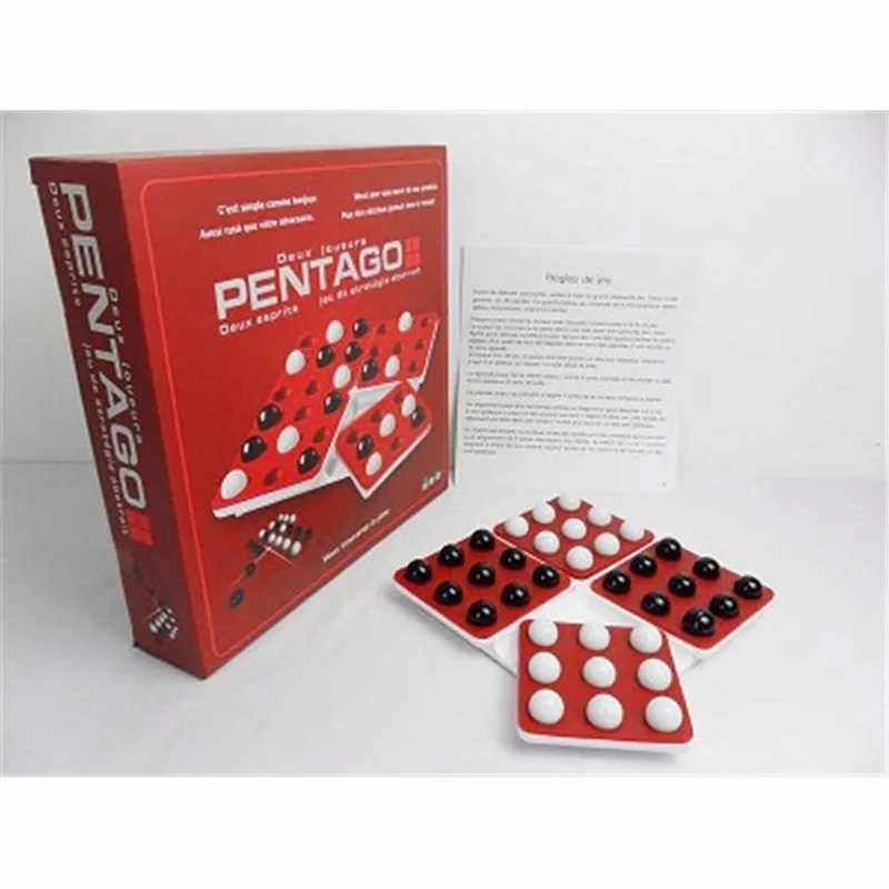 Настольная игра PENTAGO 2 игрока в ночной бар шахматы настольная Pentago простая