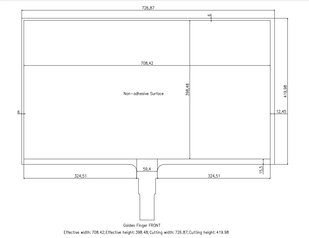 ZZDtouch 32 дюймов емкостный сенсорный Фольга 12 точек Голографическая фольга прозрачная usb Сенсорная Пленка сенсорный экран пленка емкостный