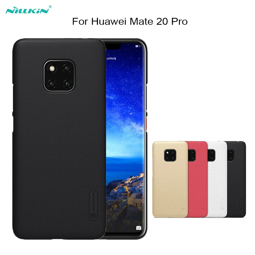 

Чехол Nillkin для Huawei Mate 20, суперматовый защитный чехол, задняя крышка для Huawei mate 20, чехол для телефона из жесткого поликарбоната, матовая пласти...