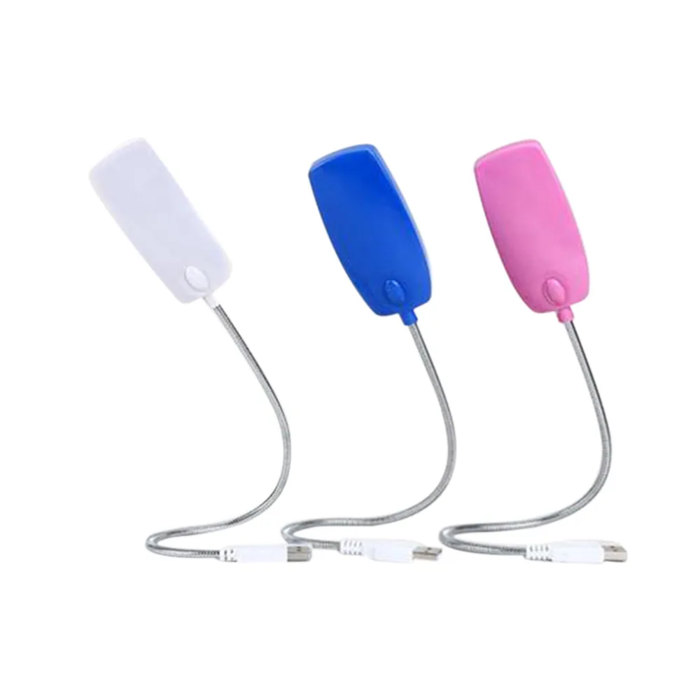 Светодиодная мини-лампа USB Гибкая Настольная лампа для компьютера Lampe ноутбука ПК