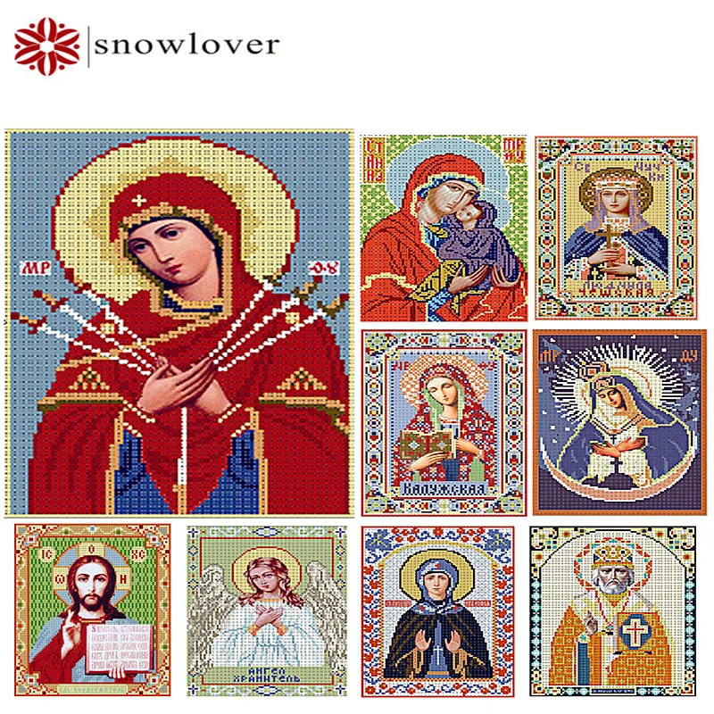 Snowlover, бисер, Рукоделие, сделай сам, бисерная вышивка крестиком, вышивка стежком, точная набивная живопись, портретный узор крестиком, боги