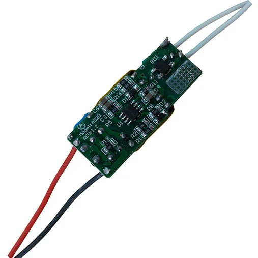 10W LED Driver input:AC110-265V output: DC 9-12V 900mA 3x3W high Power 10w led chip transformer non-watertight driver | Лампы и