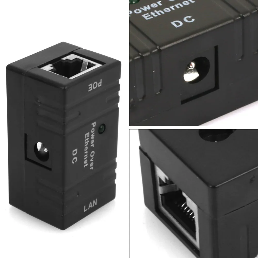 Инжектор POE комбайнер Мощность Универсальный RJ45 разъем точка доступа сетевой