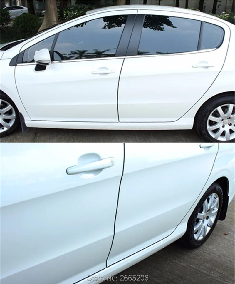 10M car styling Car Door Edge Protection Strip Moulding for SEAT Ibiza Leon heater caver Toledo Arosa concept accessories | Автомобили и