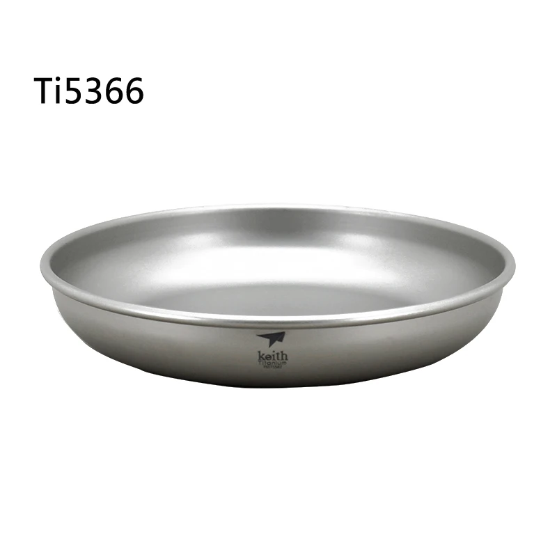 Ti5366 Keith 30 г-70 г титановая пластина Кемпинг тарелка титановая тарелка Ti5362/Ti5368 - Цвет: Ti5366