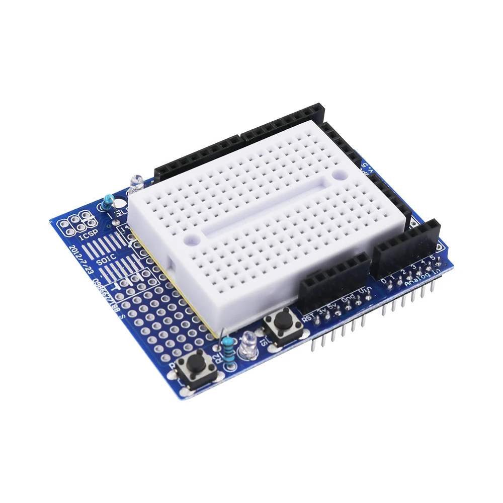 Бесплатная доставка UNO Proto Прототип Щит Плата расширения с SYB 170 мини макет для Arduino