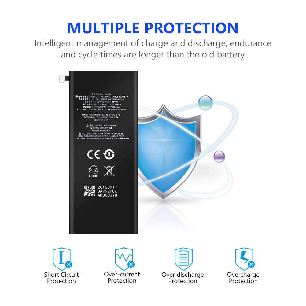 3 85 V BA792 3000mAh литий ионные аккумуляторы + Инструменты для ремонта мобильного