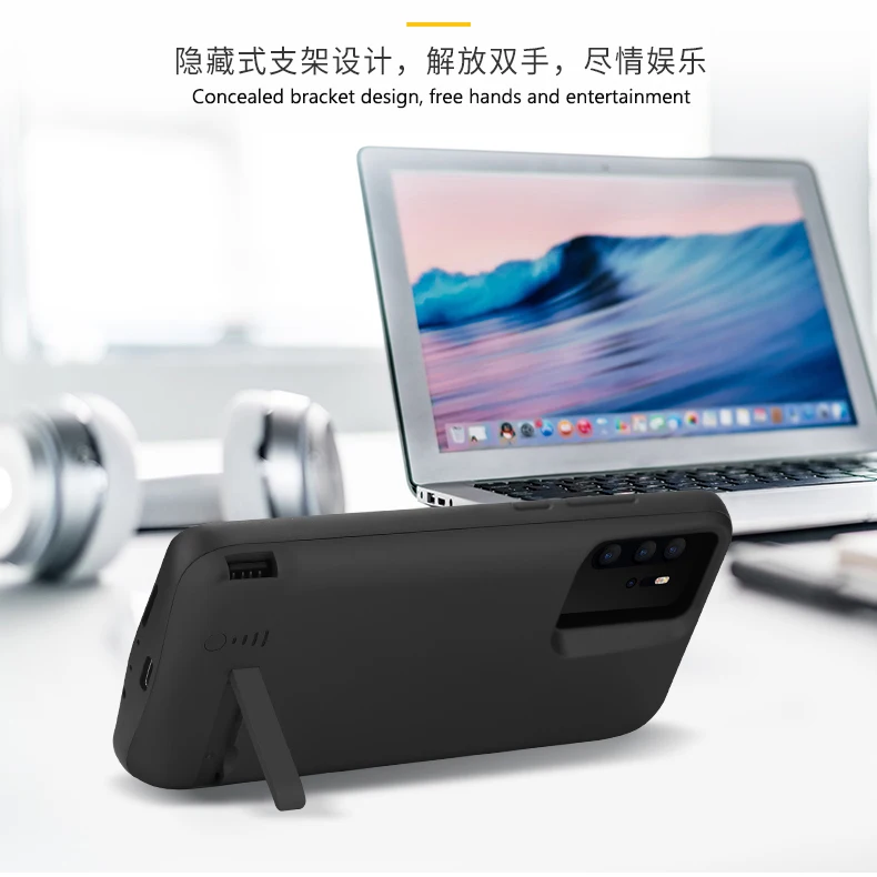 5000 мАч чехол для аккумулятора huawei P30 Pro power Cover USB зарядное устройство Capa Fundas