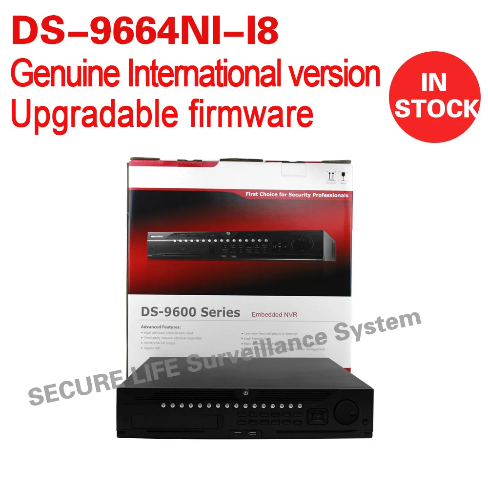 В наличии английская версия H.265 NVR 64CH поддерживает до 12MP камеры 8SATA для 8HDDs HMDI1 при 4K