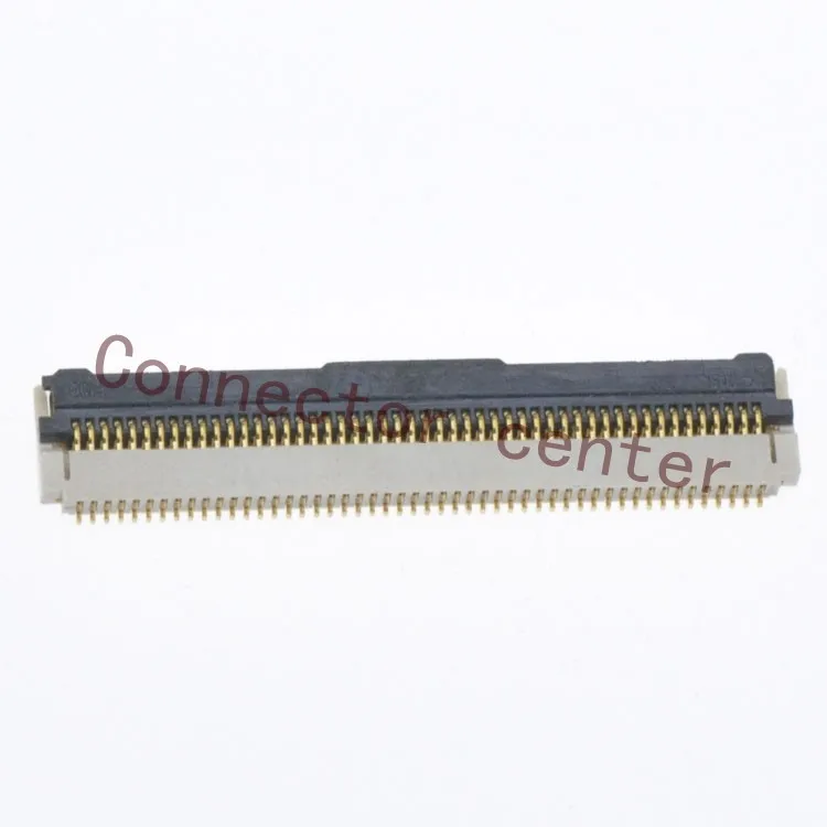 Оригинальный FPC/FFC разъем ZIF Hirose часы 0 2 мм Шаг 100Pin 2-рядный фронтальный флип-разъем