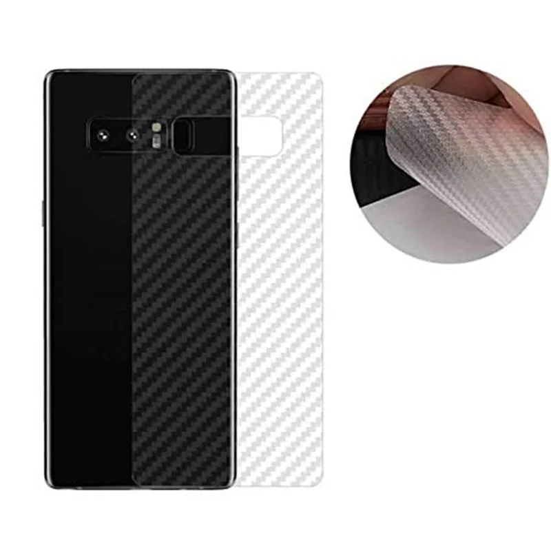 Наклейка для Samsung S10 Lite S9 S8 Plus Galaxy Note 9 8 задняя пленка защитная матовая из