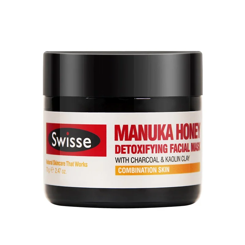 

Original Australia Swisse Natural Manuka Honey Detoxifying Face Mask Purify Detoxify Cleaning Blackheads for Blemish Prone Skin