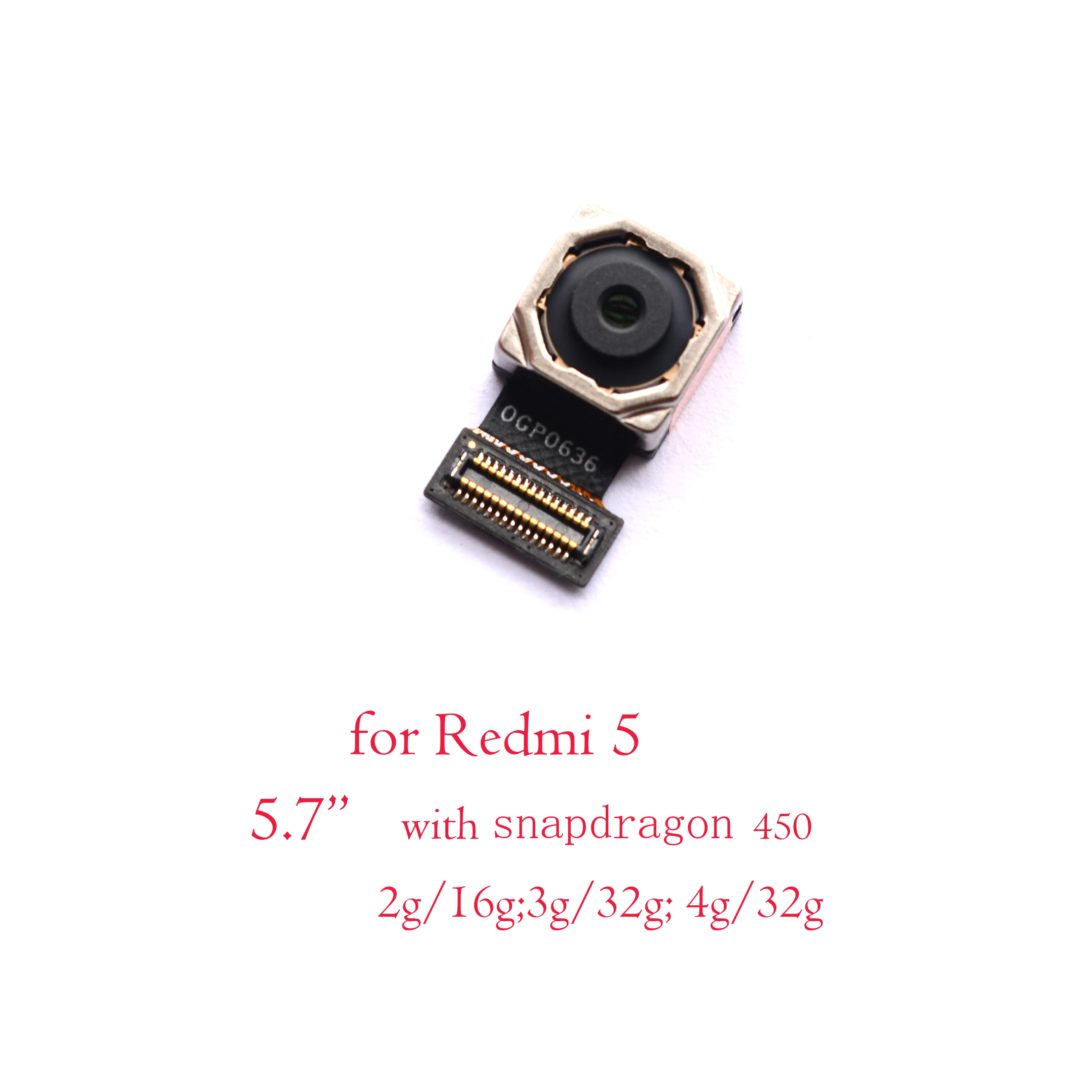 Новая Оригинальная основная задняя большая камера для Xiaomi Redmi 5 Redmi5 plus (индийская