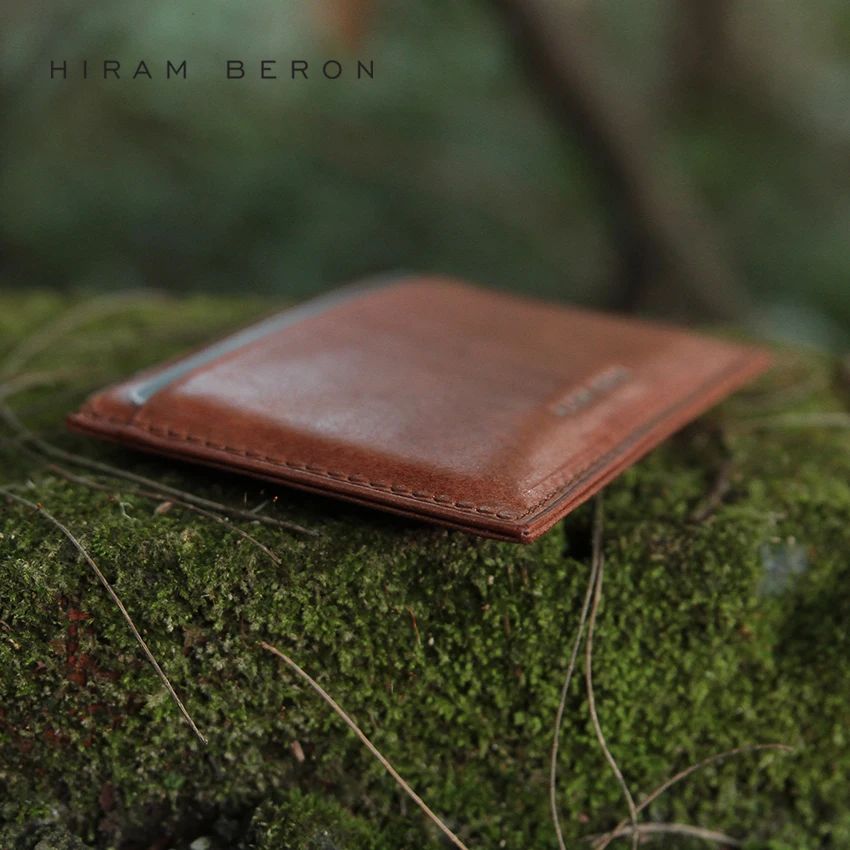 Кошелек мужской кожаный с RFID блокировкой и отделением для карт|card holder rfid|leather card