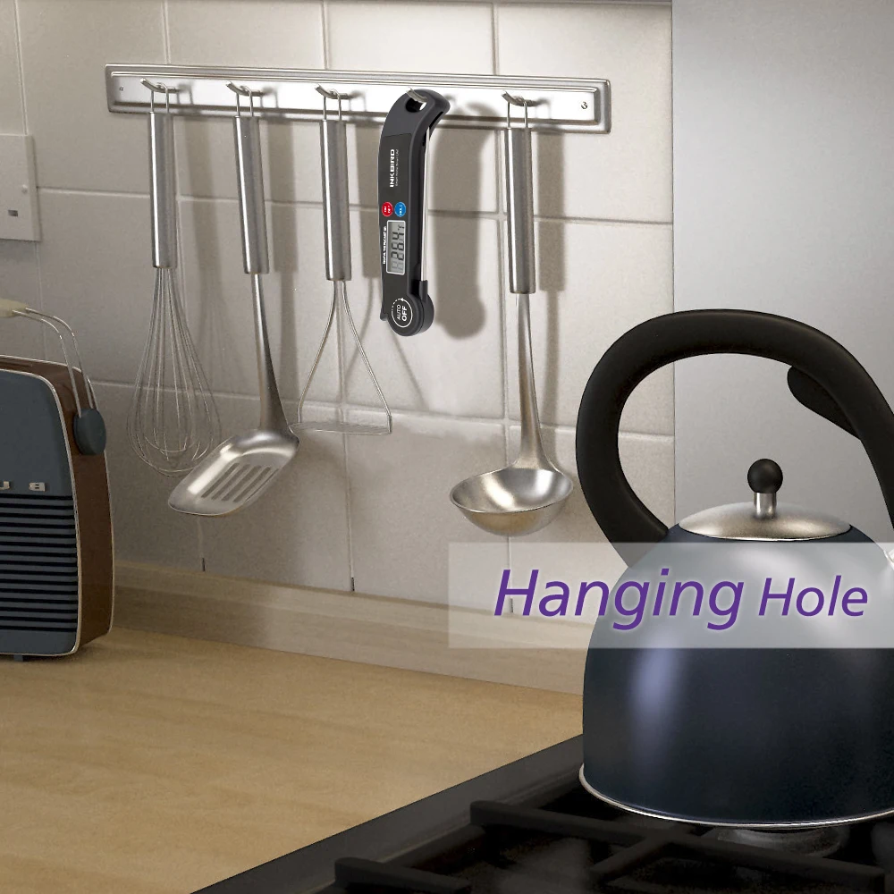 Инкбёрд HET-F001 Мясной термометр Цифровой Барбекю Электронный Инструмент для приготовления пищи воды молока кухонный духовой шкаф.