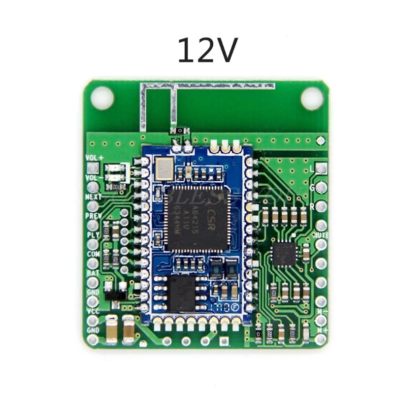12V CSRA64215 APTXLL Bluetooth приемник доска аудио автомобиля без потерь музыка Hifi Bluetooth 4,2 - Цвет: 12V