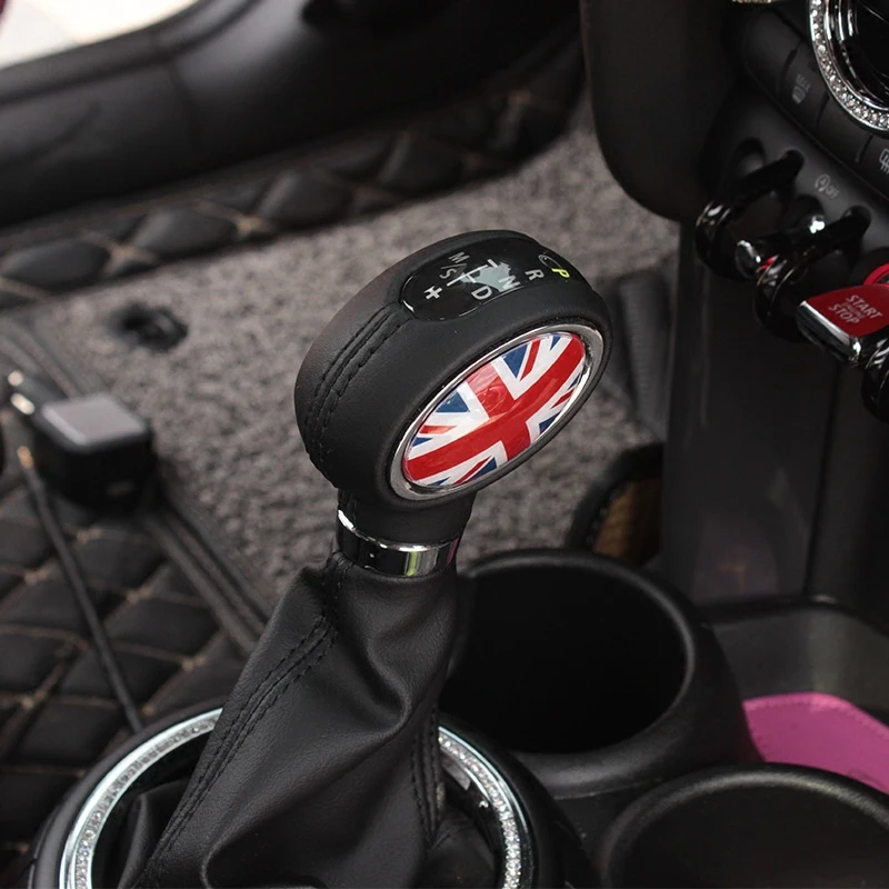Ручка переключения рулевого механизма автомобиля Union Jack панель крышка эмблема