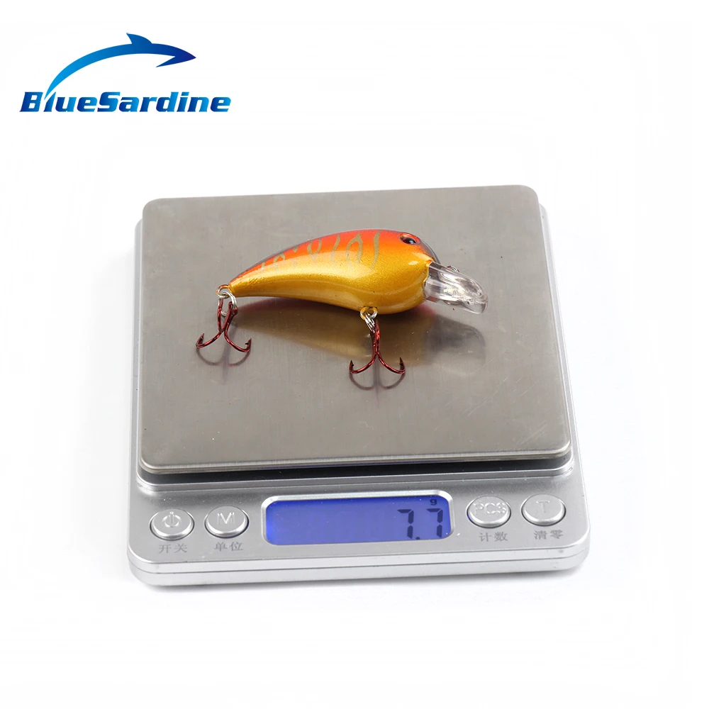 BlueSardine 5 шт. 7 6 г см кривошипная приманка рыболовная гольян жесткая пластиковая