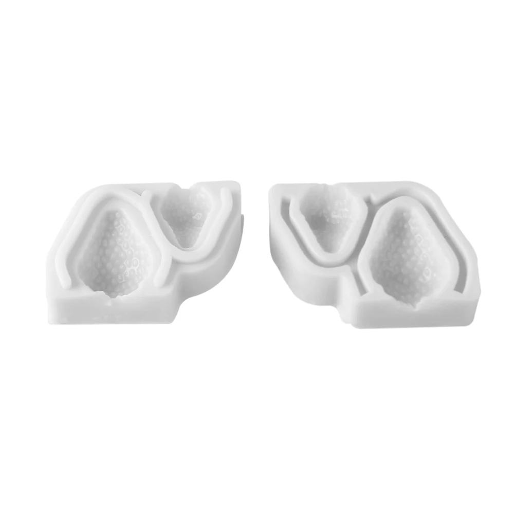 1/2 шт. клубника силиконовый торт Fondant Mold DIY сахара для выпечки и кондитерских изделий Инструменты Кухня аксессуары - Цвет: Type1
