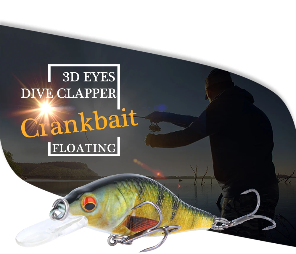 Рыболовная приманка 6 3 см VIB Crankbait 8 5 г Реалистичная Высококачественная Приманка