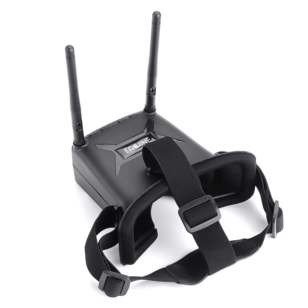 VR005 2 7 дюйма 960*240 5 8G 48CH FPV очки Raceband авто поиск с двумя антеннами 3 В 1000 мАч батарея RC
