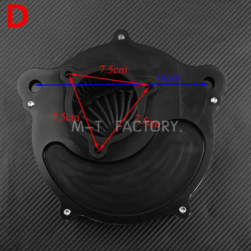 Мотоцикл воздушный фильтр воздухоочиститель CNC алюминий ремесла для Harley Touring Street