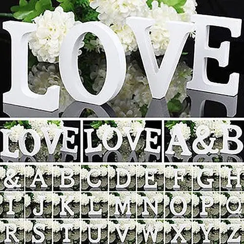 Fantastic 3D wooden letras decorativas Personalised Name Design Art Craft wood decoration de madera houten letters | Дом и сад