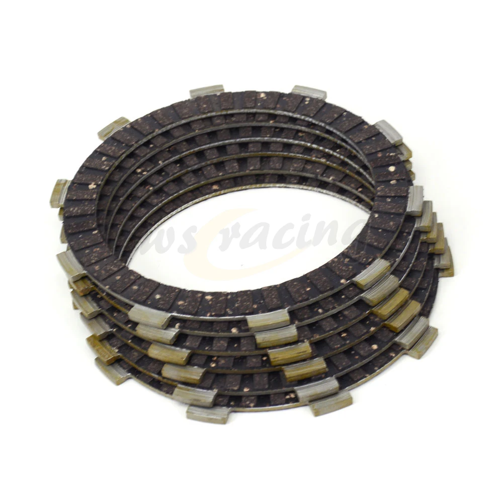 6 шт. фрикционные пластины сцепления для двигателя мотоцикла HONDA TRX300EX TRX300X ATC350X XR350R