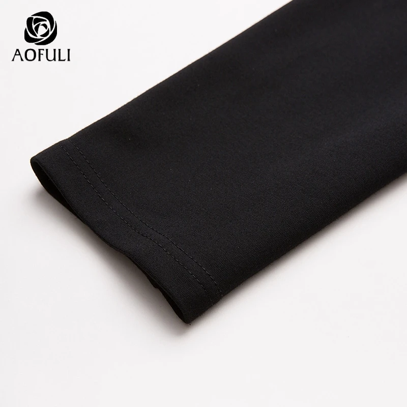 Размер M/L/XL платье с длинными рукавами и бабочкой весенне осеннее повседневное