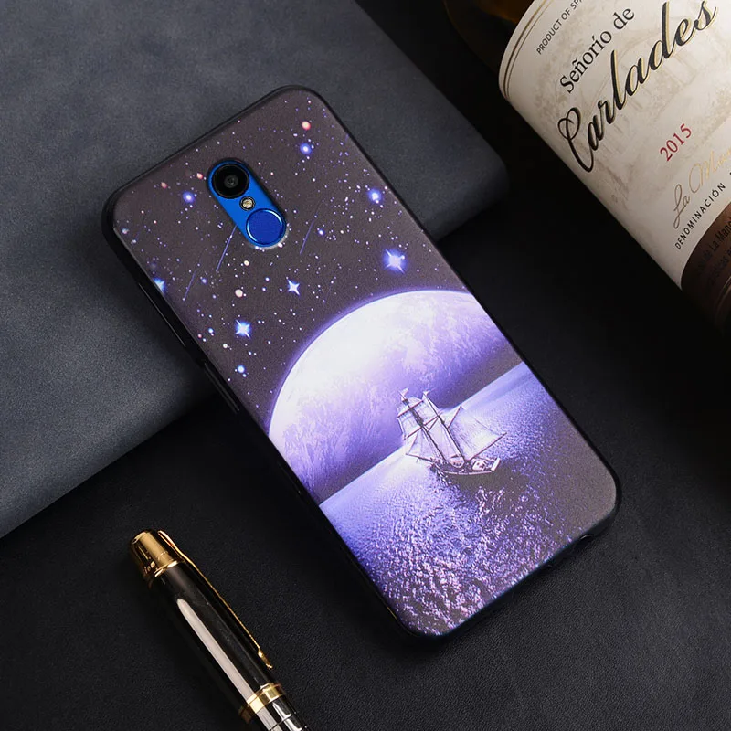 Силиконовый чехол для Prestigio Muze E7 LTE мягкий из ТПУ задняя крышка защитный телефона