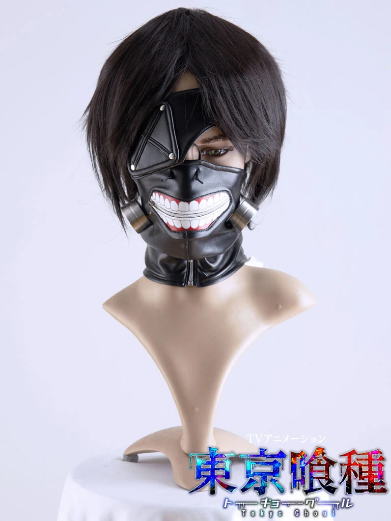 Токийский Гуль канеки Кен Маска Косплей может быть настроен|adjustable| |