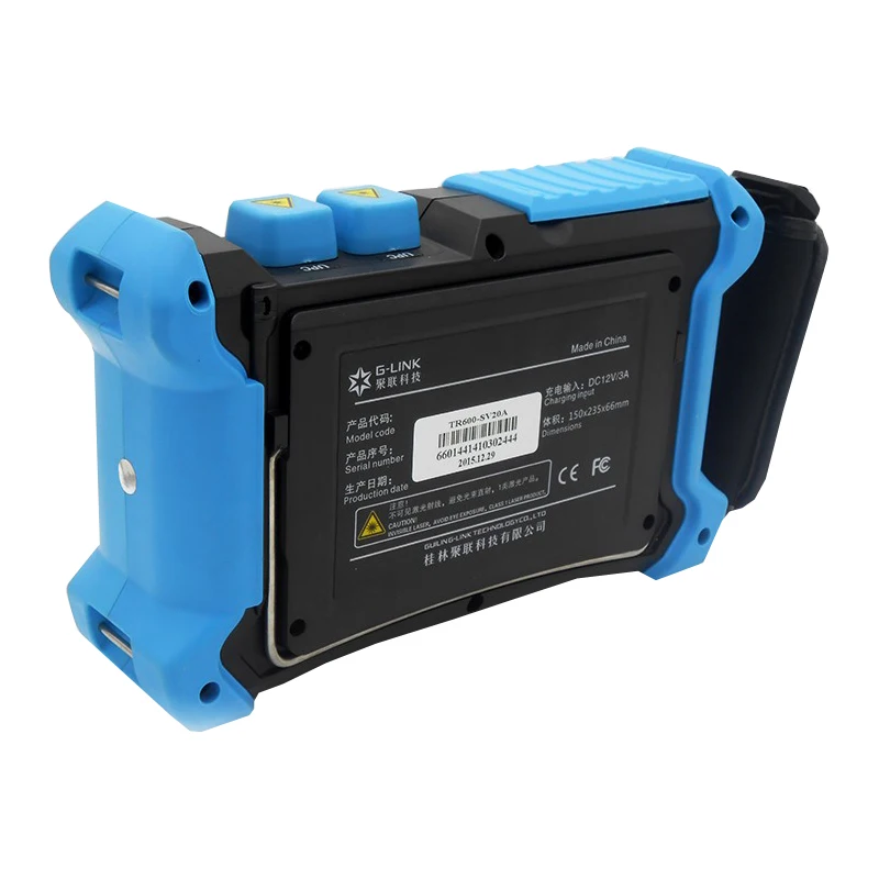 

OTDR TR600 SM 1310/1550nm Optical Time Domain Reflectometer 32/30dB 3KM VFL function Visual Fault Location Function