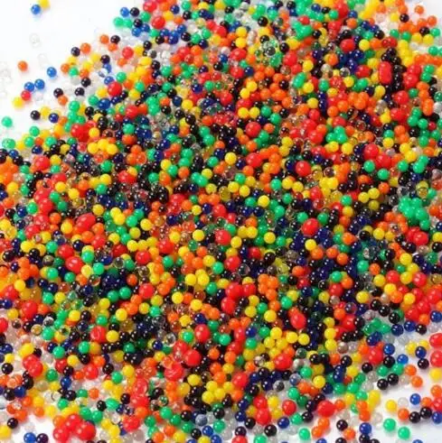 Водяные бусины в форме жемчуга Хрустальная почва растущие шарики лампочки