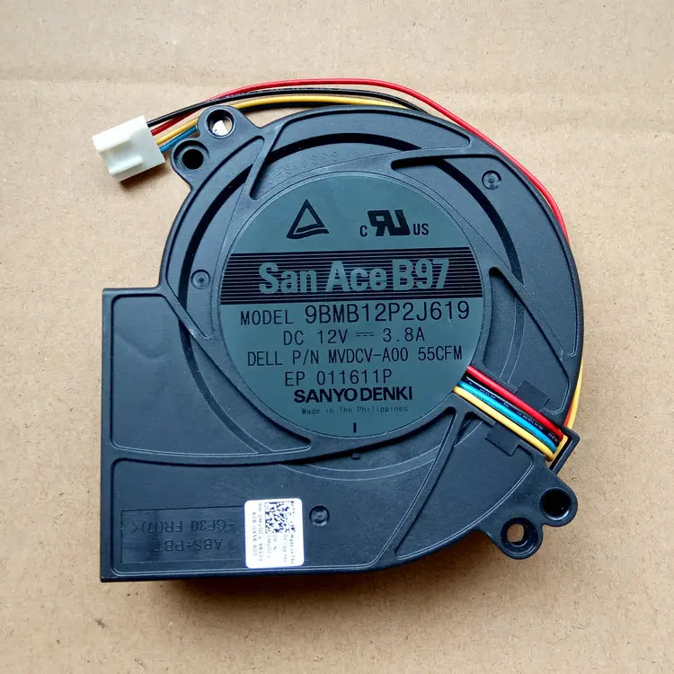 San Ace B97 9BMB12P2J619 DC12V 3.8A MVDCV-A00 55CFM 97*33 мм компьютер насос для вентилятора системы охлаждения