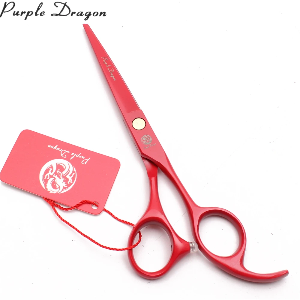 6 0 &quot17 5 см нержавеющие фиолетовые драконы Парикмахерские филировочные ножницы