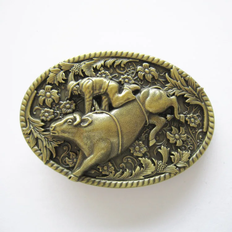 Новый Винтажный Бронзовый галстук с ковбойским быком|ceinture western|rodeo belt bucklerodeo belts |