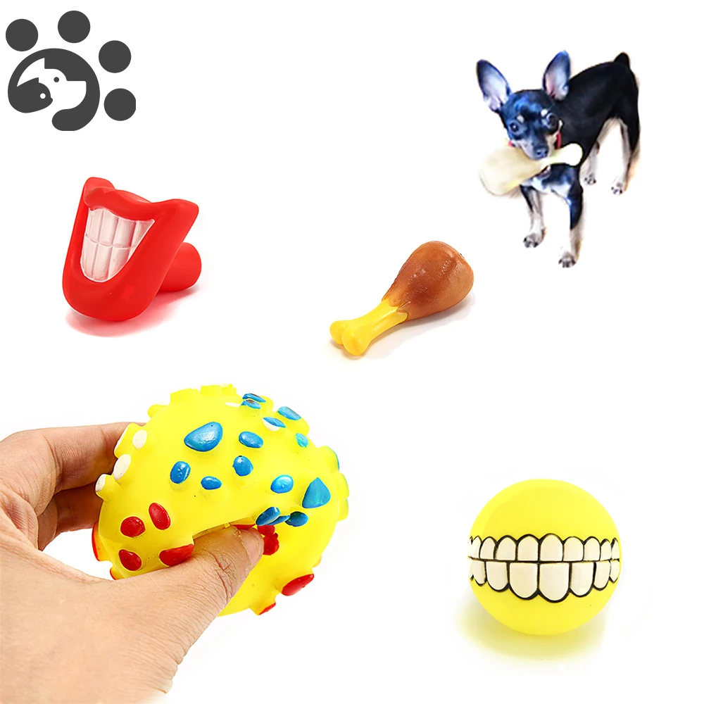 

Dog Toys Squeaking Pet Chew Bite Toy Screaming Interactive Drumstick Lips Ball For Dogs Puppies Pet Products Dog Games TY0051